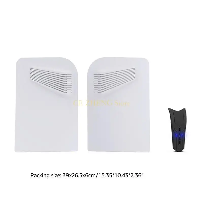 E56B Ekstensi Hub Konsol Game Tahan Lama dengan 4 Port USB2.0 Pelat Host Kulit Memancar untuk Cangkang