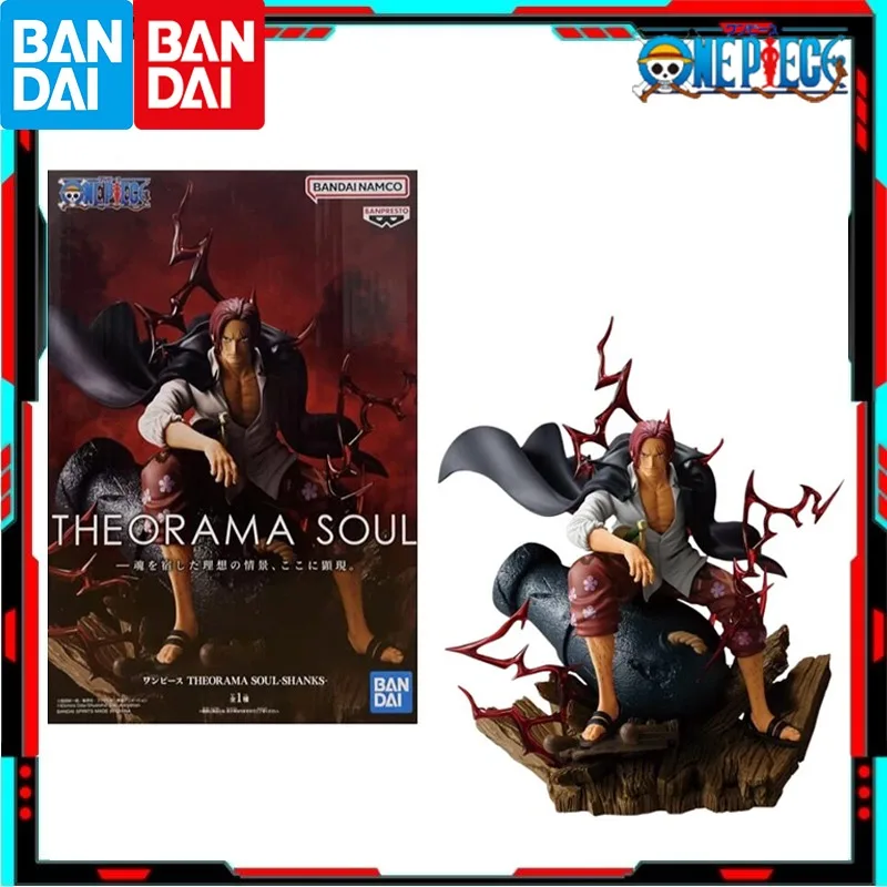 

In Stock Original Bandai ONE PIECE THE ORAMA SOUL Shanks Action Figure Anime Model Collectible Toys Gift