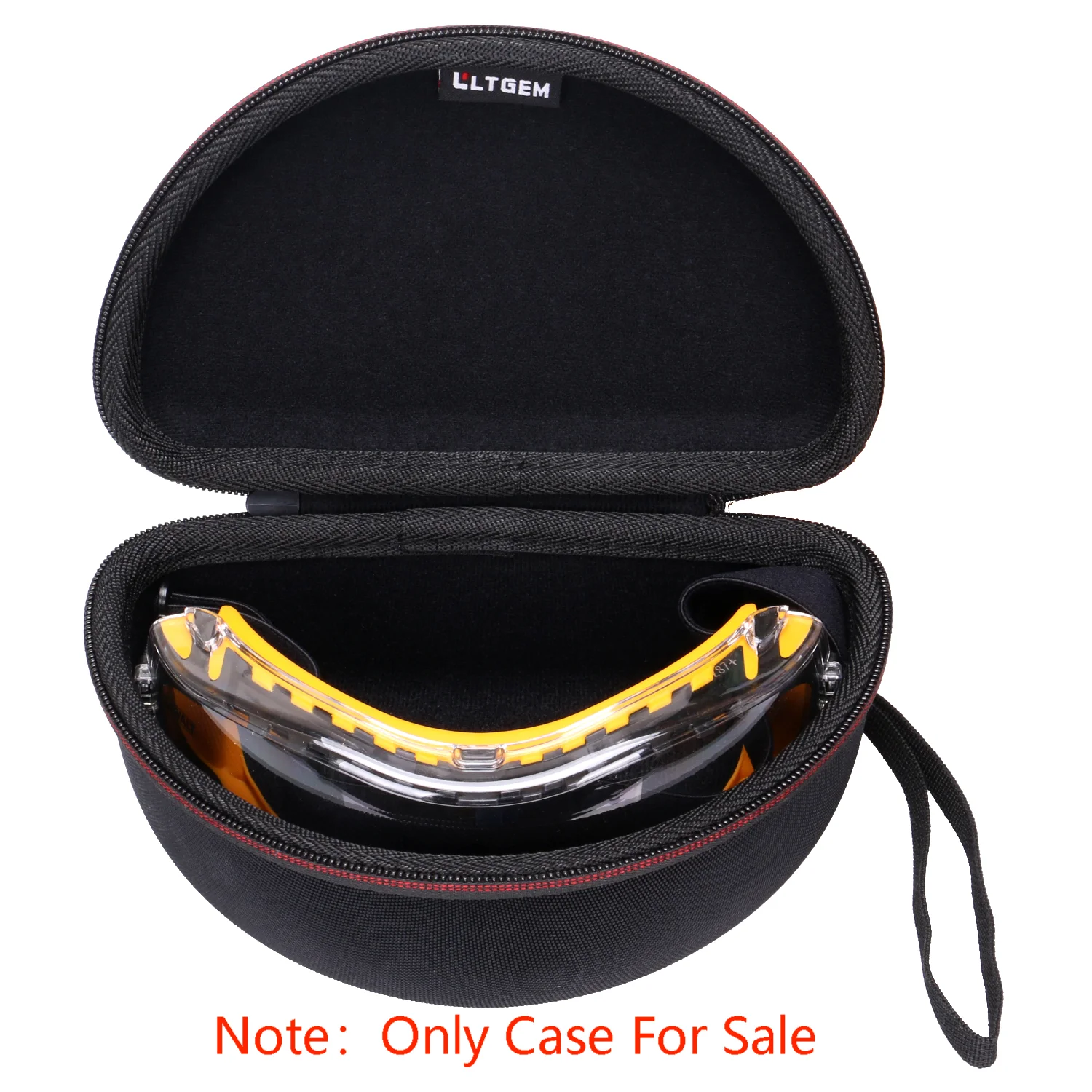 LTGEM EVA Hard Travel Carrying Case for DEWALT DPG82-11/DPG82-21 Concealer Anti-Fog Dual Mold Safety Goggle(Only Case)