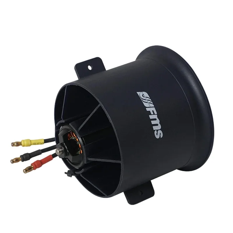 FMS 70mm 6S Pro V2 12 Blade Ducted Fan EDF Jet Met 3060-KV1900 Motor RC Vliegtuig Vliegtuig motor Power Systeem