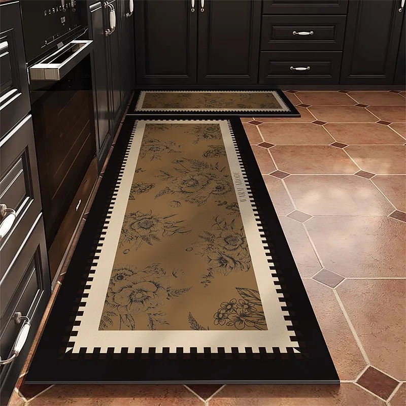Kitchen Floor Mat Anti-slip Washable Carpet Absorbent Soft Diatom Mud Rug Long Size Foot Mats Home Decoration Alfombra 주방 카펫 - Image 2