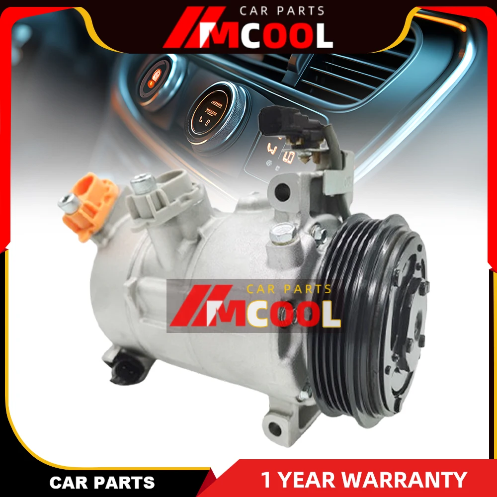 

Автоматический компрессор переменного тока 6SBH14C для FORD Mustang EcoBoost S550 2015-2019 FR3B-19D629-AA FR3Z-19703-M FR3Z19C836A FR3Z19703A 4PK