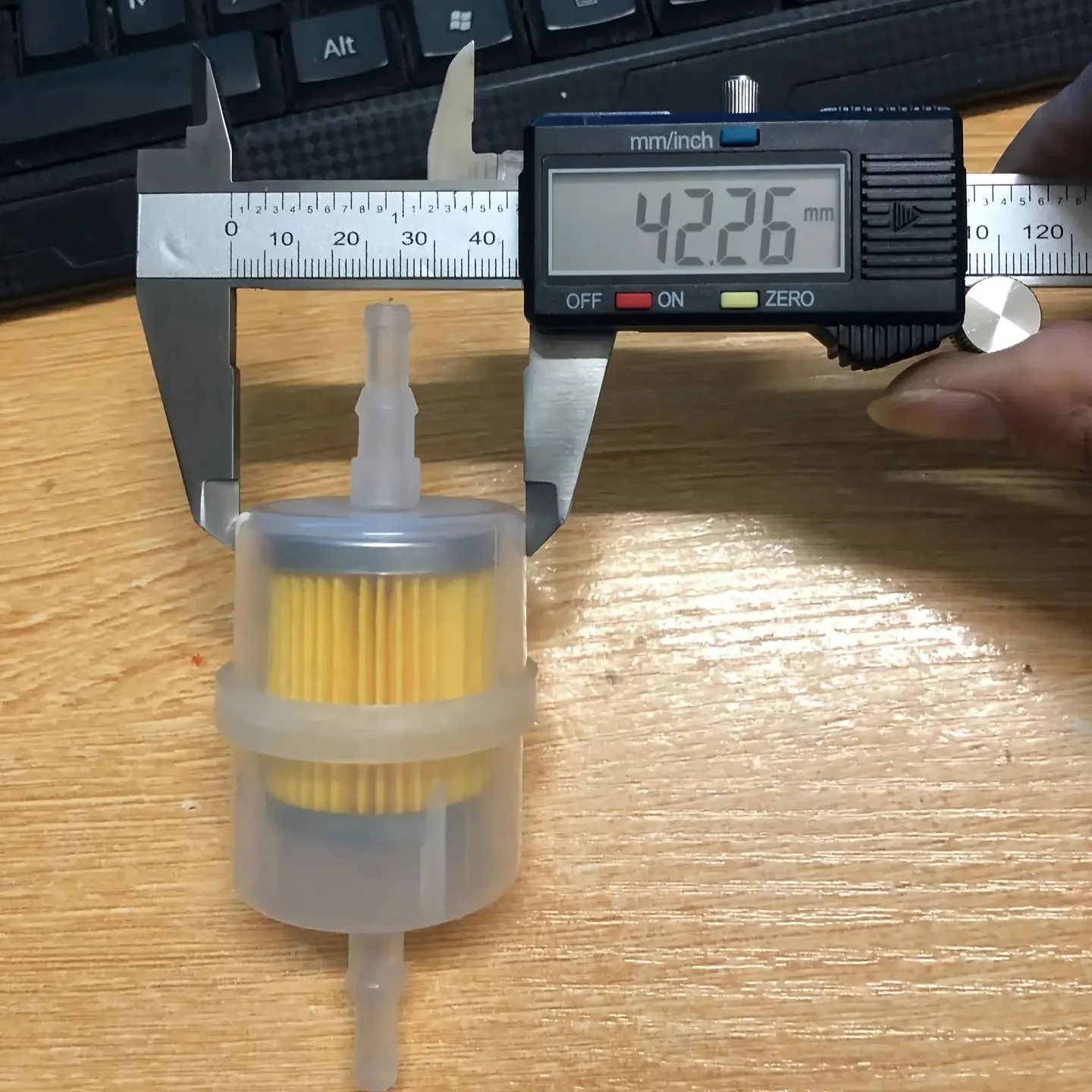 Inline Fuel Filter Large Universal Oil Filter Suitable for 6mm & 8mm Lines image 3