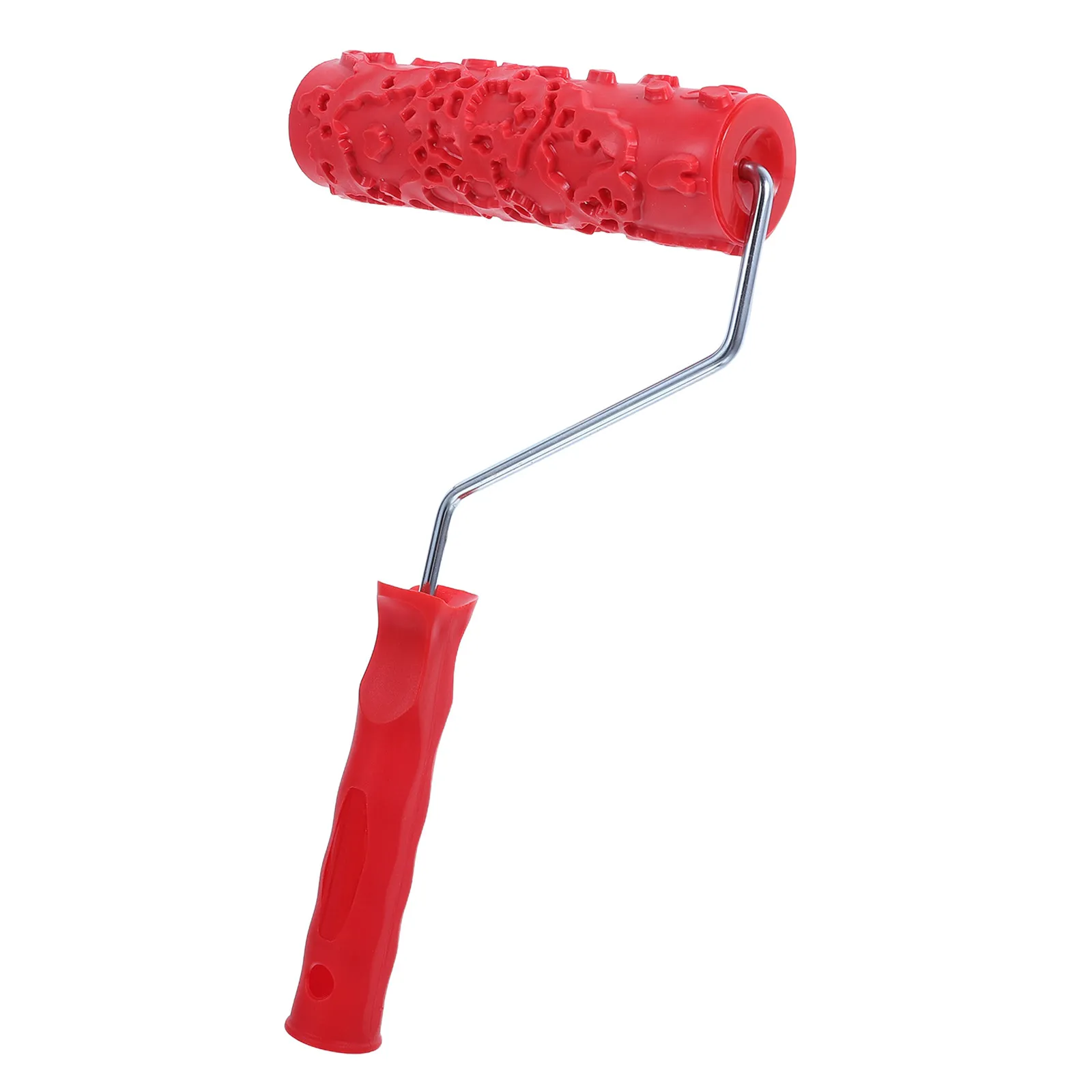 Patterned Embossing Paint Roller Wood Grain Texture 7 Artistic Roller Brush for Wall Texture Paint Projects Home Decoration