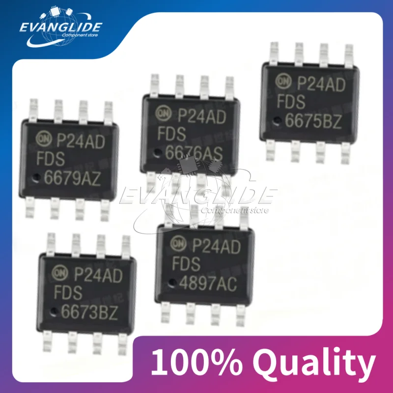 2 PCS/LOT FDS6673BZ FDS6679AZ FDS6676AS FDS6675BZ FDS6673BZ FDS4897AC SOP-8