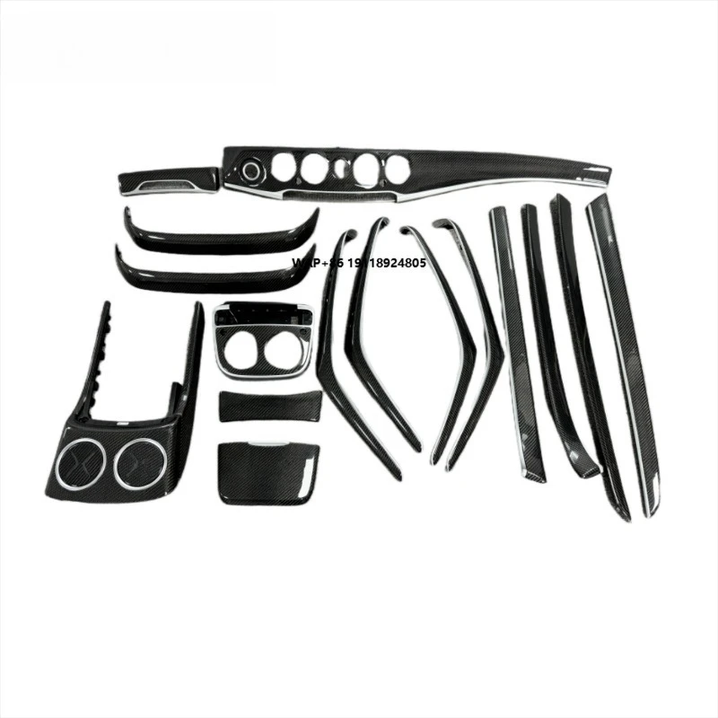 High Quality S500 S400 Car Interior Decoration Suitable for S450L S320L S500 W222 Carbon Fiber Interior