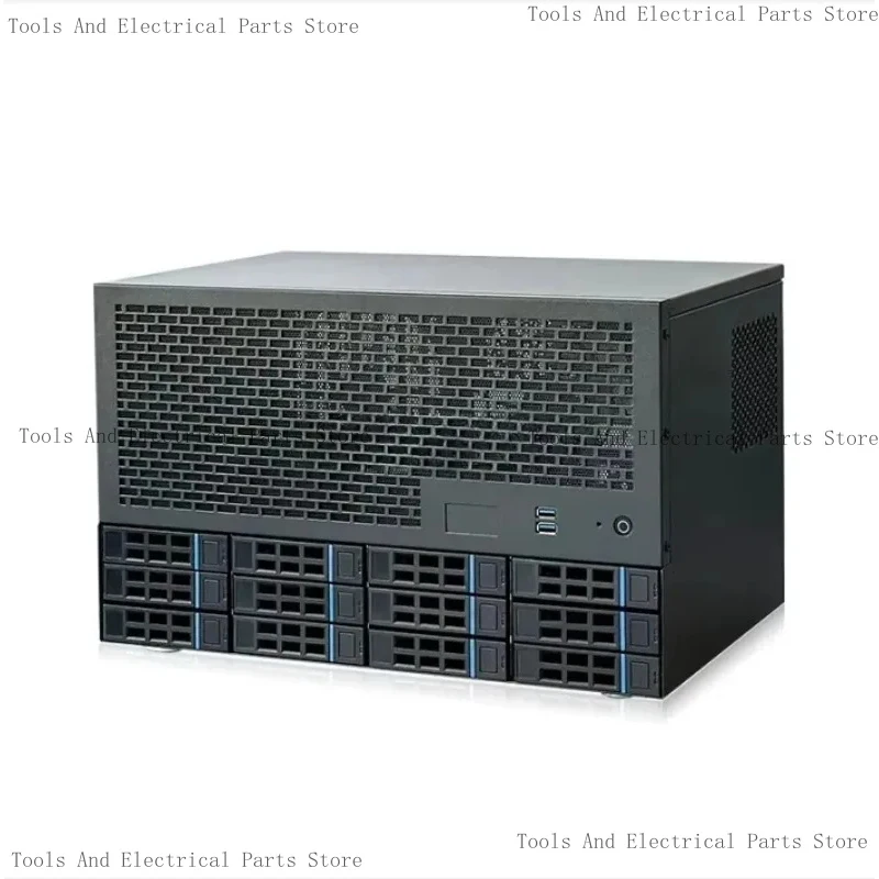 JMCD 12S4 High- Mi-Ni Gaming PC Chassis Aluminum Alloy On-Demand Rack Server 12G Backplane ATX Features For Businesses