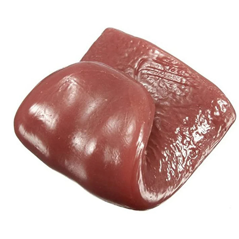 2 قطعة لسان اصطناعي واقعي عالي الجودة مرن للديكور في حفلات الهالوين والمهرجانات وعروض التنكر والمرح