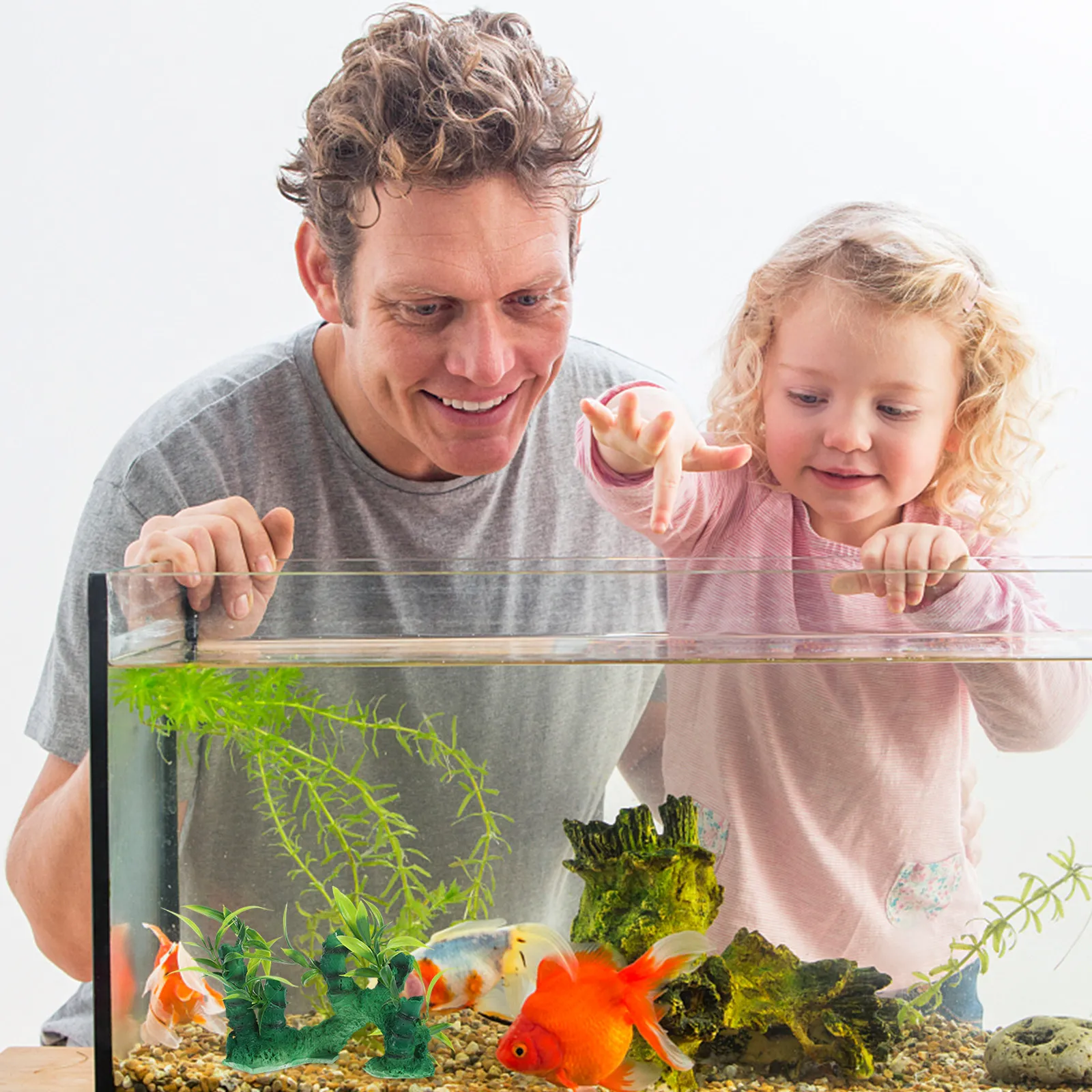 รูปปั้นต้นไม้ประดิษฐ์สวยงามสำห - Planted Aquarium Models บทวิจารณ์และราคา