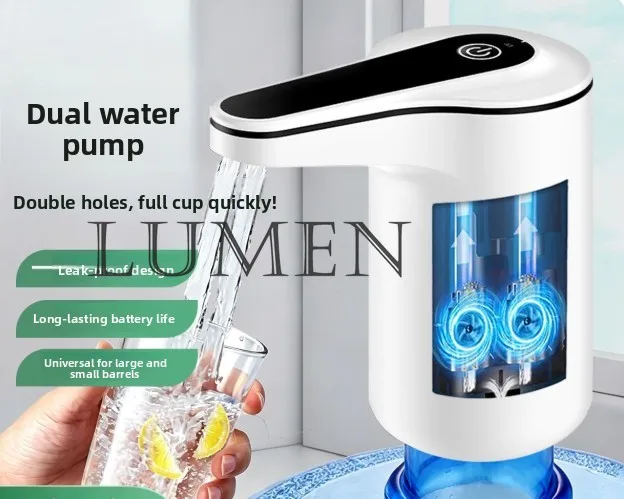 Barreled water pump Electric double pump pumping artifact Self-priming automatic water dispenser