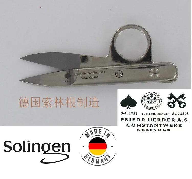 

Сделано в Германии Solingen Herder Ножницы для резки проволоки Импортные ножницы для одежды для портного
