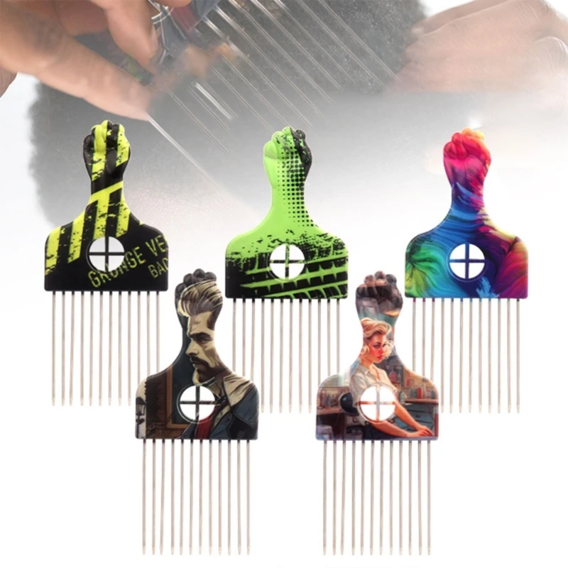 Lược chải tóc châu Tạo kiểu tóc thẳng Chọn lược chọn tóc cho phụ nữ và nam giới