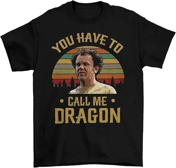 Step B.r.o.t.h.e.r.s You Have to Call Me Dragon Vintage Retro T-Shirt, Classic Movie Shirt, Funny T-Shirt Multi