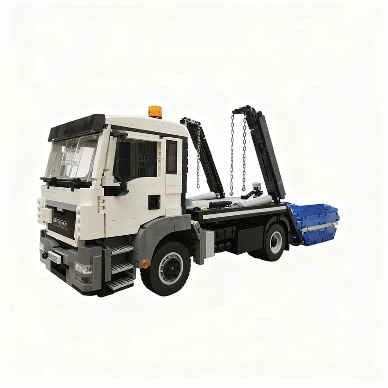 3085 pièces MOC Technical MAN TGS Absetzcontainer Lkw Swap Body Model Building Christmas Gifts Blocks Construction Toys Education