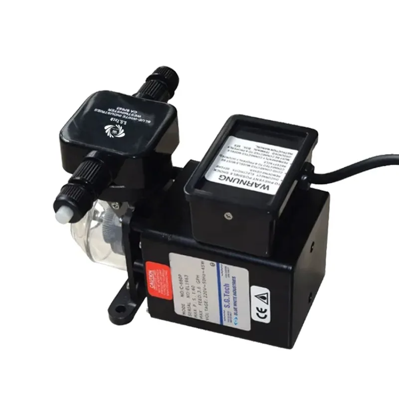 Eco-Friendly Automatic Chlorinator Electromagnetic Dosing Pump For Pool Water Disinfection 60W 220V Cleaner