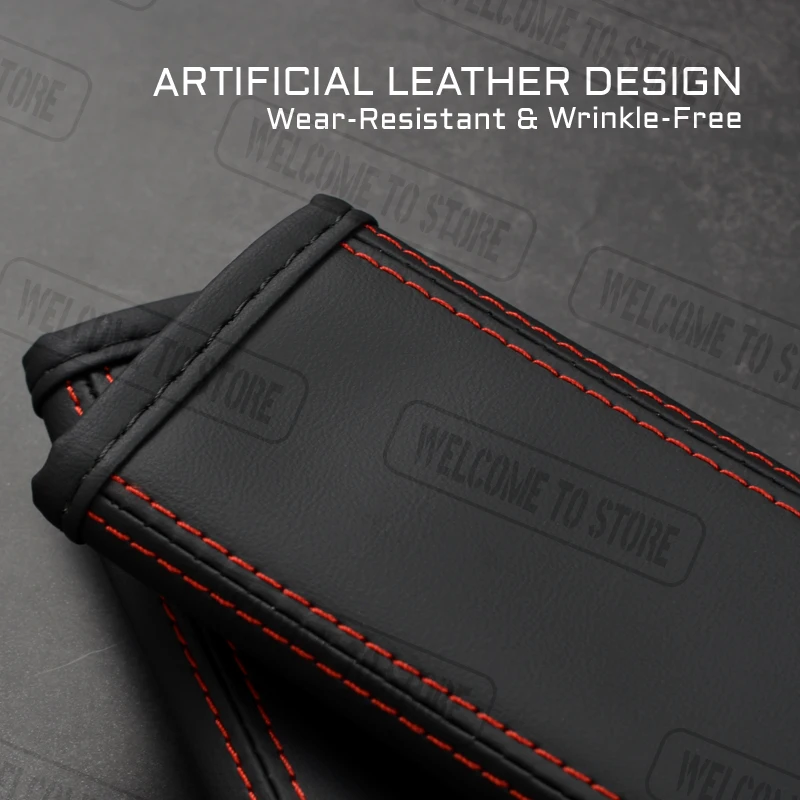 2 قطعة ل IVECO S-WAY T-WAY X-WAY شعار Stralis Trakker Tector الجلود سيارة حزام الأمان غطاء الكتف منصات الديكور الداخلي