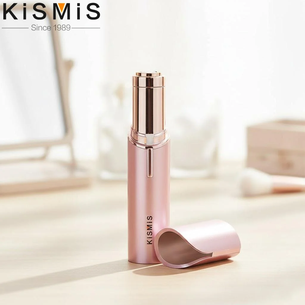 Portable Lipstick Style Electric Eyebrow Trimmer Mini Razor Shaver for Women Compact Eyebrow Face Epilator Easy to Carry