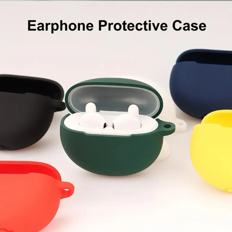 Anti-fall Eco-friendly Bluetooth-compatible Earbuds Protective Case OPPO Enco Air/Air 2