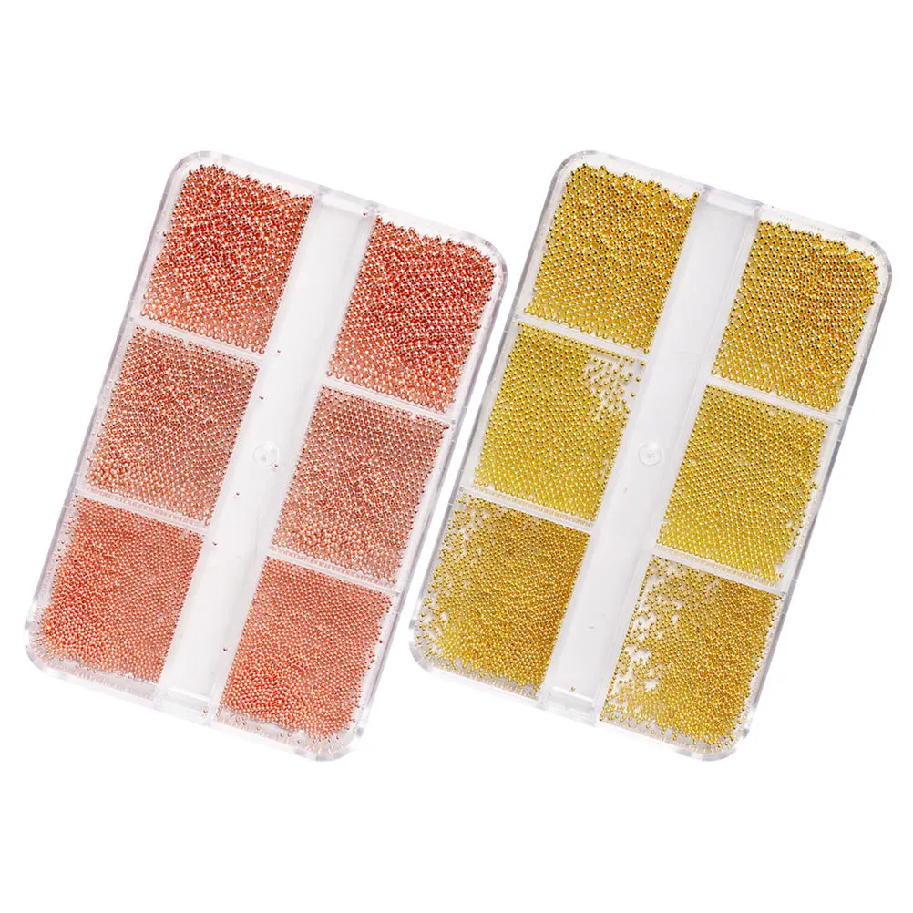 الخرز الصلب الصغيرة لمسمار الفن 3D البسيطة حبة الزخرفية سحر Diy مسمار تصميم مجوهرات اكسسوارات النساء #1