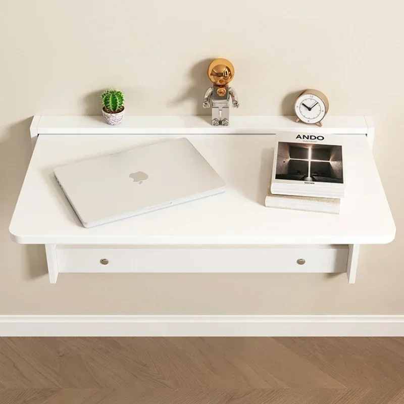 Solid Wood Wall Hanging Folding Table Small Family Hanging Laptop Desk Multi-functional Learning Eating Table Nordic Furniture