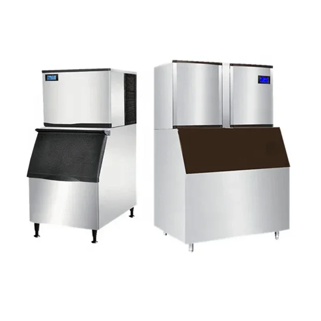 Industrial 700kg 900kg 100kg Commercial Square Ice Maker Machine Glace Gelo Eismaschine Maquina De Hielo Pembuat Es Factory