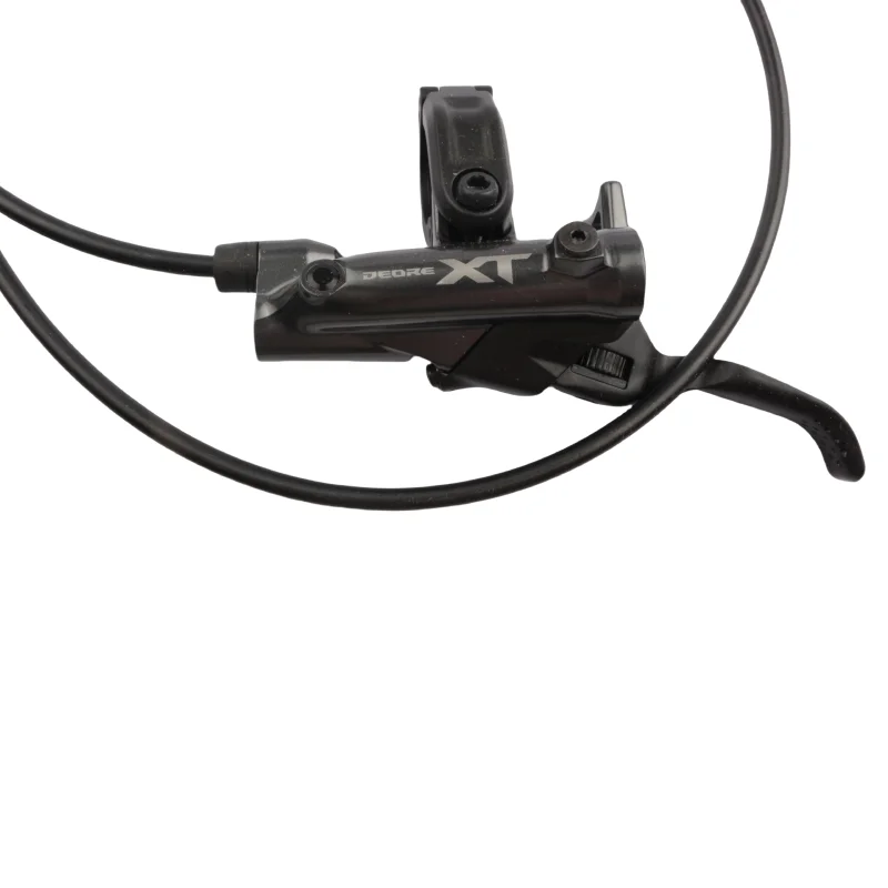 Shimano DEORE XT M8200 Bremse hydraulische Scheibenbremse 2-Kolben M8220 4 Kolben MTB mit J05A ICE-TECH Harzpolster Fahrradteile – Detail 5