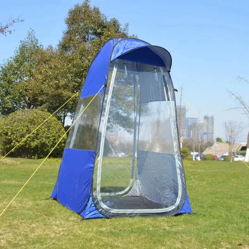 Sport PVC Tent Pop up Outdoor Fishing Sunshade Waterproof Speed Off Rain Proof Transparent Tent