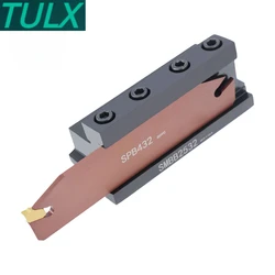 TULX 1 pz SPB226 scanalatura Cut-Off Cutter Holder Suger utensile da taglio tornio in metallo strumenti K11 200 tornio mandrino + SMBB1626 utensile per tornitura