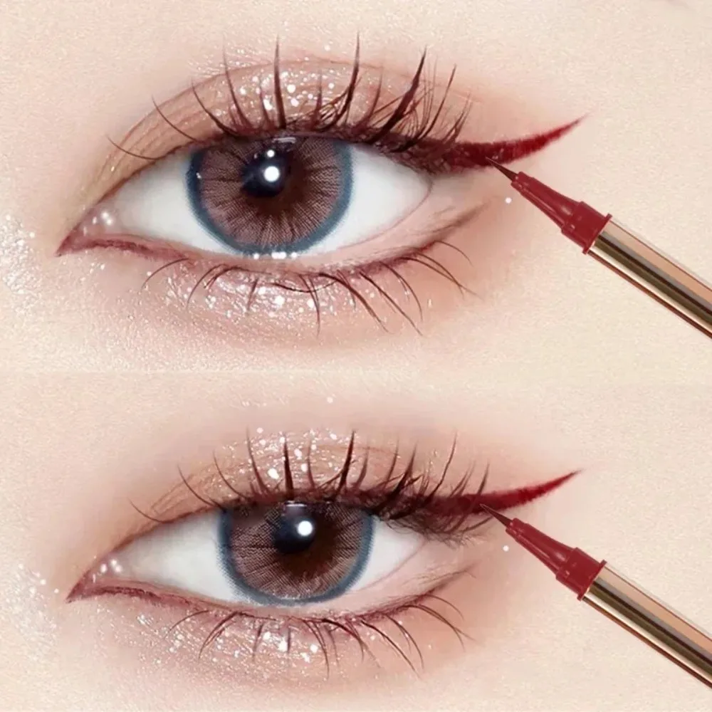 Regalos Delineador de ojos líquido duradero Delineador de ojos resistente al agua de larga duración de secado rápido Delineador de ojos fácil de colorear a prueba de sudor