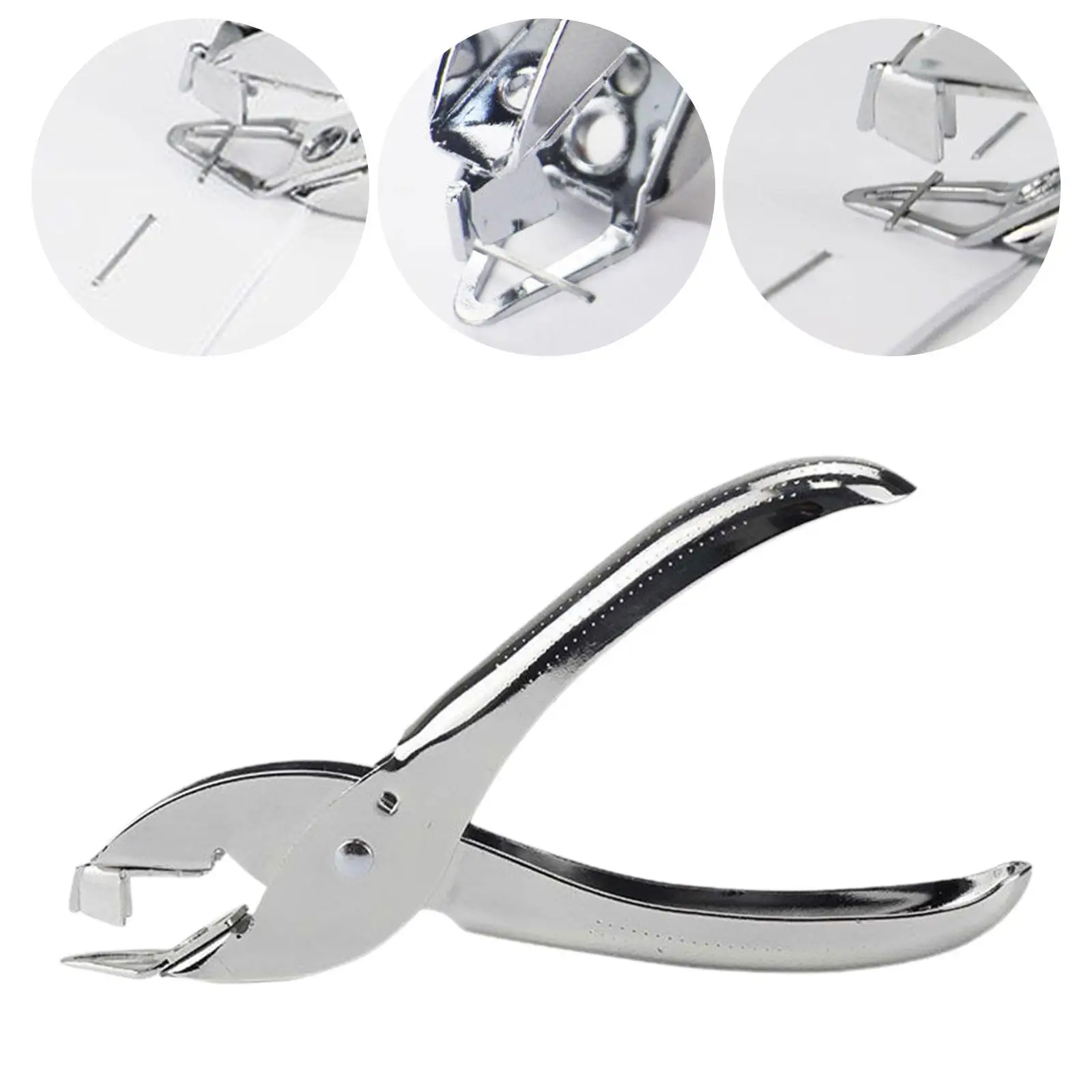 Staple Puller Portable Office Supplies Multifunctional Metal Staple Remover