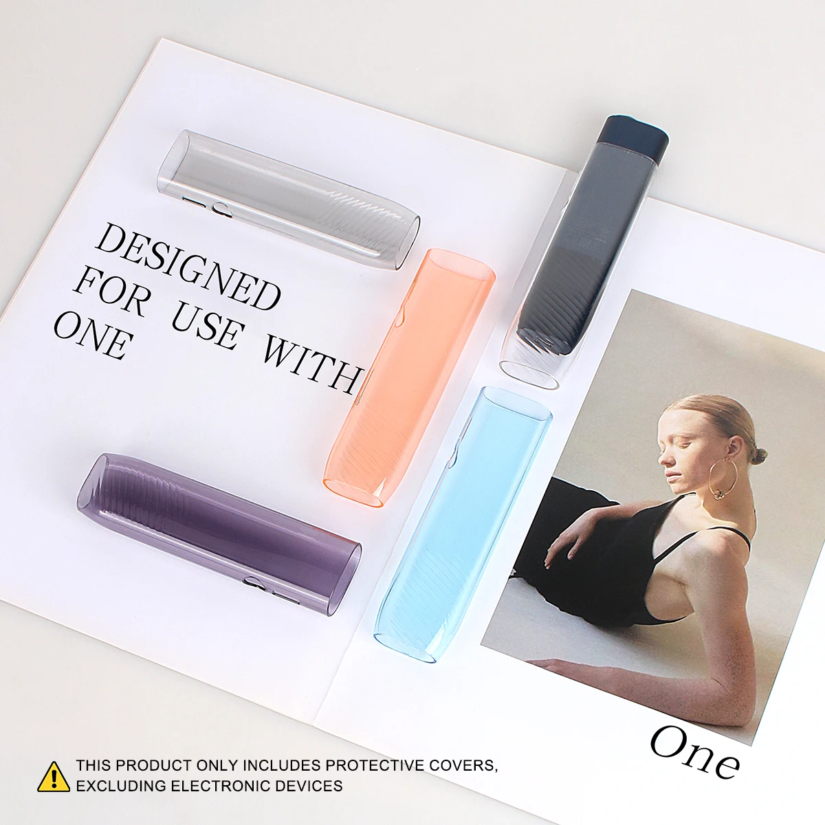 PC leather protective case suitable for ILUMA ONE, the fashionable and trendy protective accessory for electronic cigarettes.
