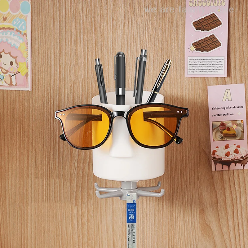 Multifunctional Glasses Storage Rack Creative Glasses Holder Sunglasses Stand Funny Facial Design Six Claw Storage Rack