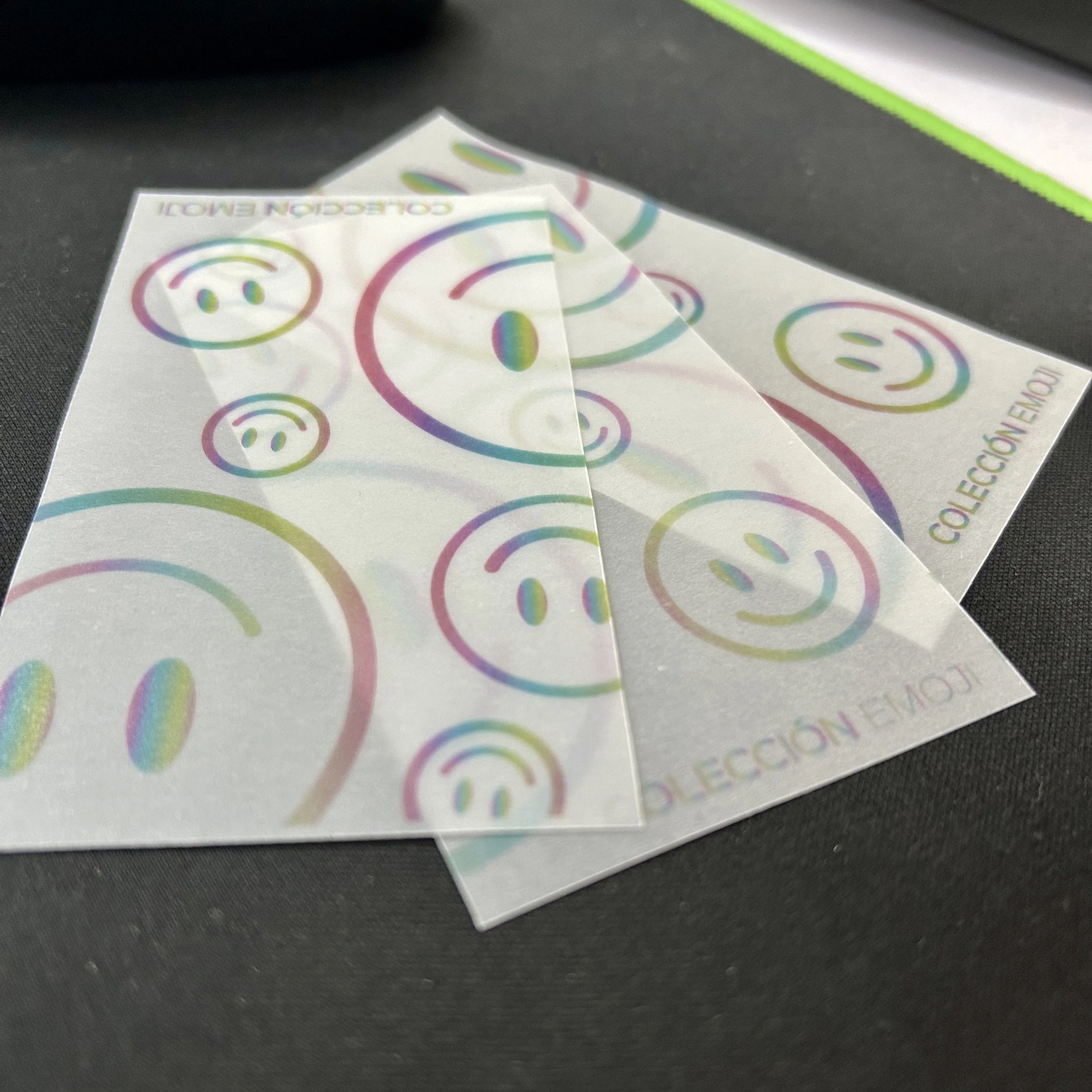 Papel de ácido sulfúrico semitransparente, papel de trazado para tarjetas de visita, tarjeta de diseñador de negocios personalizada, diseño libre,