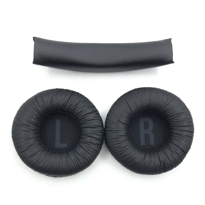 Suitable for JBL JR300 JR300BT JR310BT Ear Pads Earphone Sleeve Head Beam Sponge Pad Leather Earmuffs