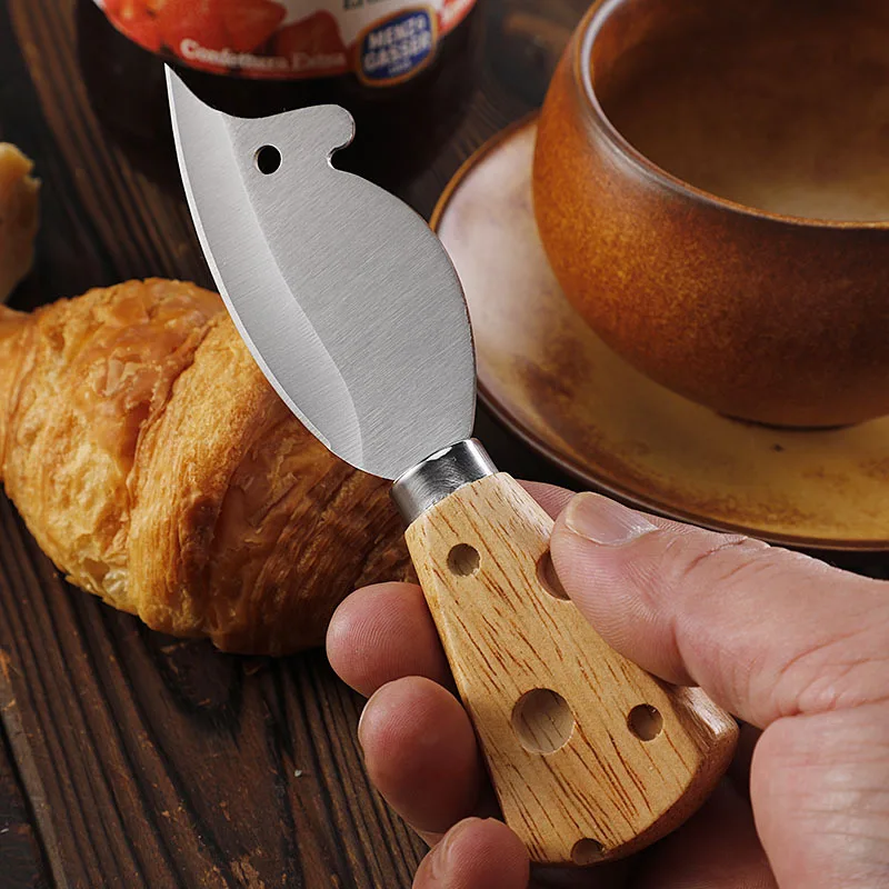 Cheese Cutter Stainless Steel Cheese Knives Butter Spreading Knife Cheese Slicerand Butter Cutter Charcuterie Board Tools