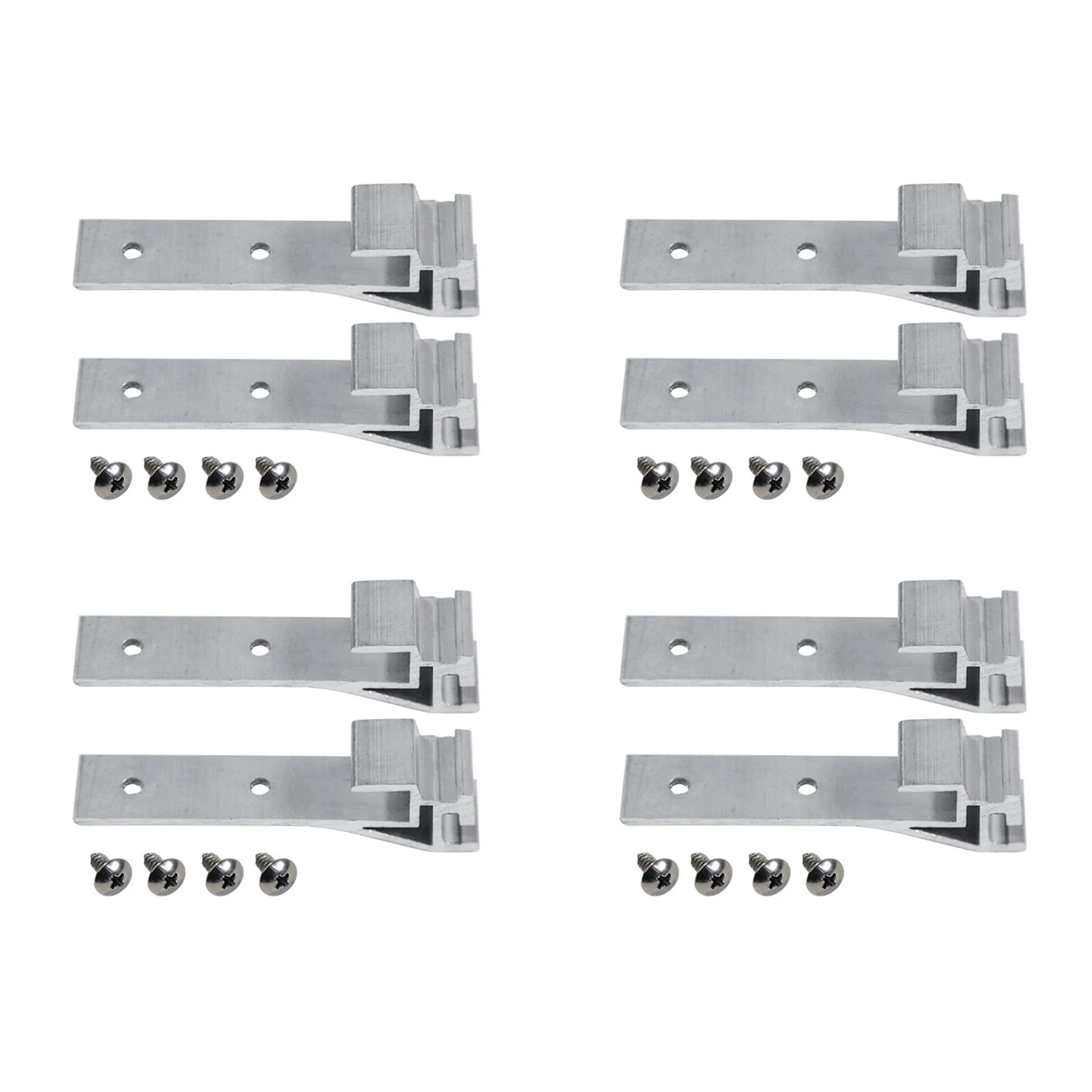 

8X Extension Plate Link Buckles Alloy Rail Joint Sliding Buckles Connecting Hook For IGT Camping Table Style 2