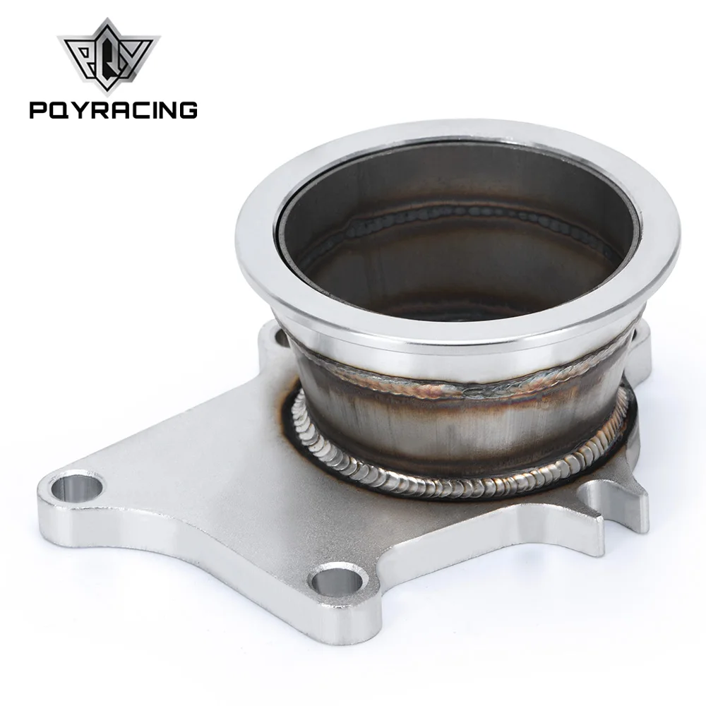 PQY - Stainless Steel Adapter for T3/T4 Turbo 5 Bolt to 3