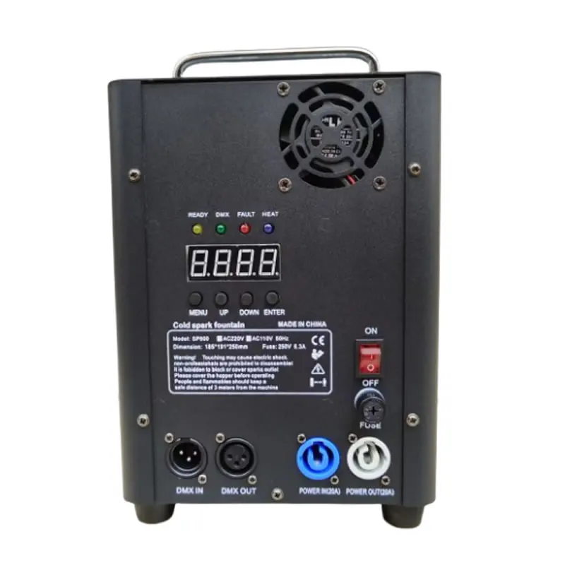 Butoy Mini Cold Sparks Machine 600W Fire works Ti Powder DMX Cold Fire work Machine Fountain Stage Spark Machine