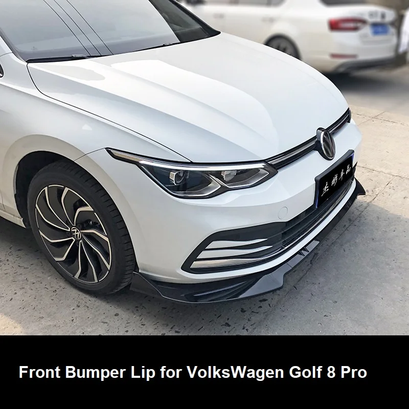 

Front Bumper Lip for VolksWagen Golf 8 Pro Diffuser Splitter Spoiler Protector Car Accessories