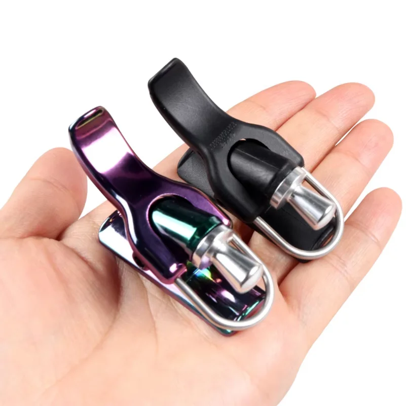 Powerful casting sea fishing throwing trigger gun clip thumb button finger protector