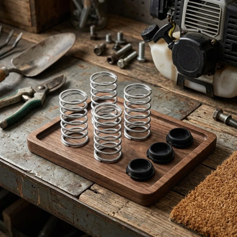 8 Piece Spring Cap Kit for Echo For Trimmers Engineered for Wear Resistance and Smooth Operational Consistency