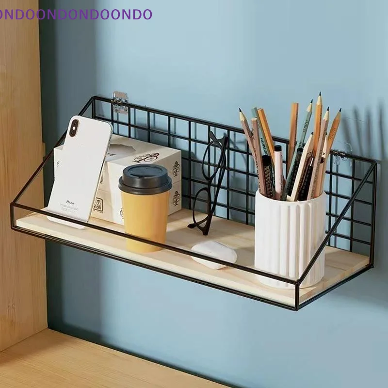 Baby Nursery Floating Shelves - Wandplank met zelfklevende bevestiging, houten en