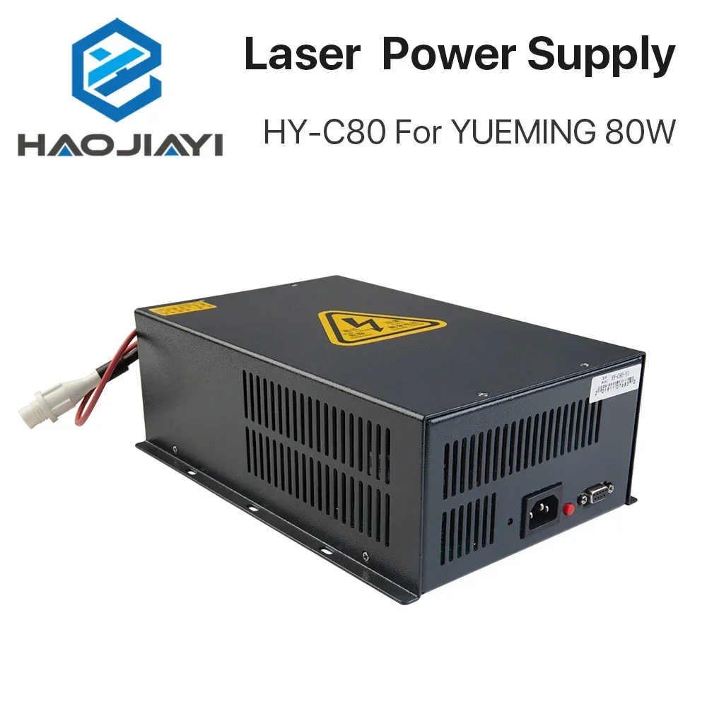 

HY-C80 Источник питания CO2-лазера 80 Вт для гравировально-режущего станка YUEMING