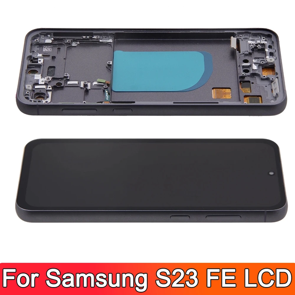 OLED Quality For Samsung S23 FE 5G S711B S711B/DS S711U S711W S7110 LCD for S23FE Display With Frame Touch Screen Assembly