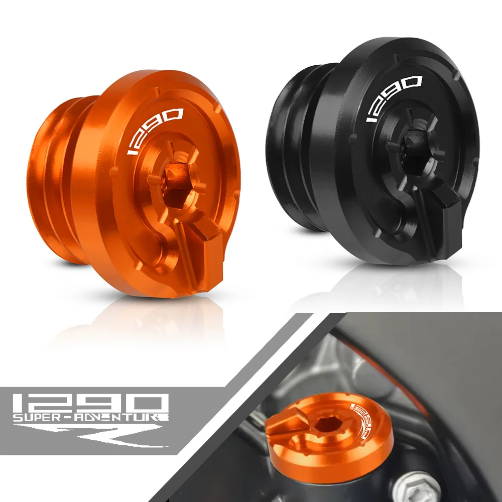 

For KTM 1290 Super Adventure 1290ADV 690 Duke GT Motorcycle Accessories Engine Oil Filter Cup Plug Cover 990 SMR SMT Supermoto