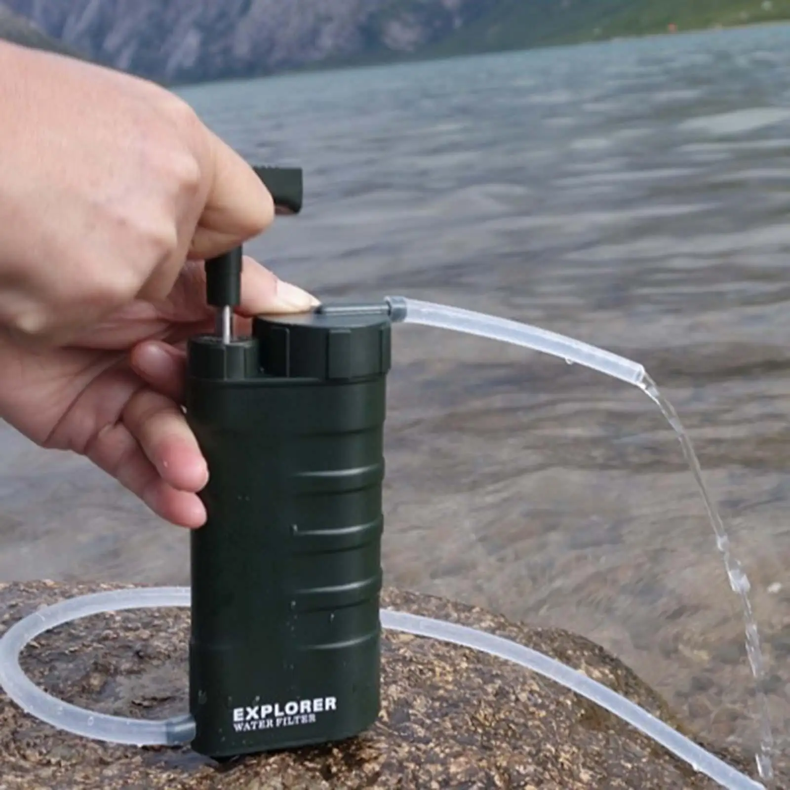 

Portable Water Filter System Water Purification Pump for Survival Outdoor