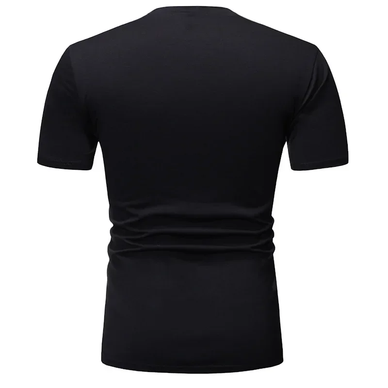 T-shirt Kente africana di moda per uomo Ghana Top Ankara con pannelli Geo stampato T-shirt a maniche corte Color block O-Collo estivo