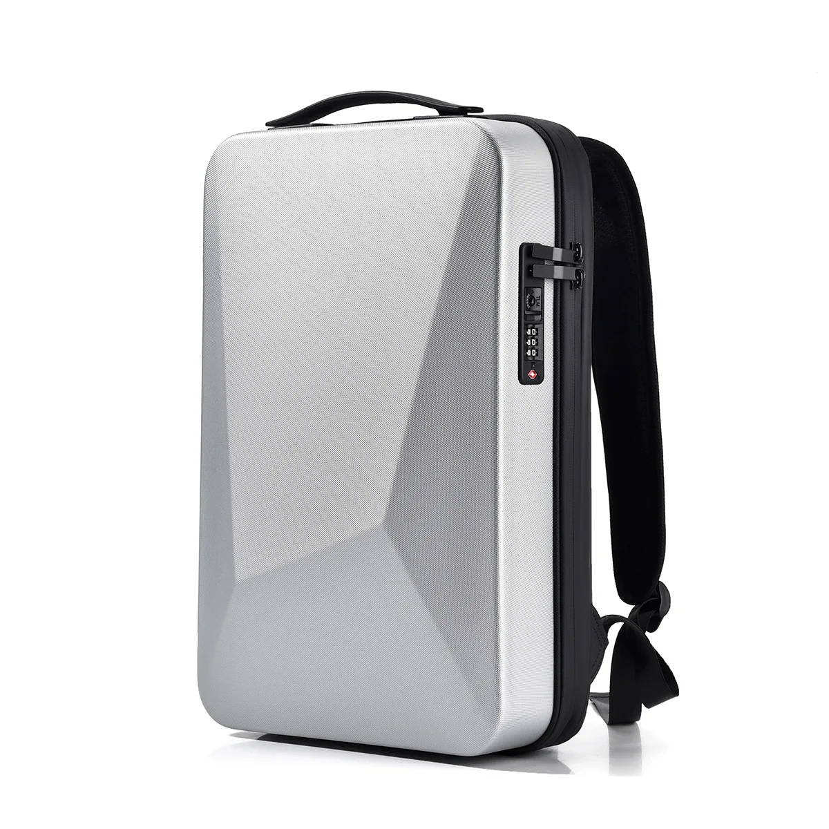 حقيبة ظهر مضادة للسرقة للرجال بسعة كبيرة حقيبة كمبيوتر محمول رياضية إلكترونية متعددة الوظائف كاجوال للسفر حافظة صلبة USB حقيبة ظهر مقاومة للماء