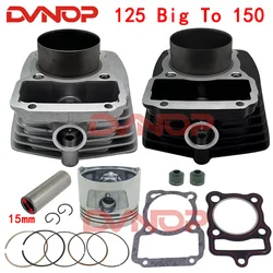 High Quality Motorcycle Cylinder Kit 62mm Bore For Honda CG125 Upgrade to 150cc CG150 CG 150 Modified Engine Spare parts