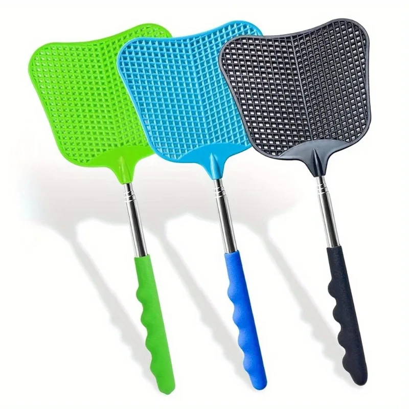 

Scalable and Durable Plastic Fly Swatter,retractable Fly Swatter with Stainless Steel Handle Prevent Pest Mosquito Garden